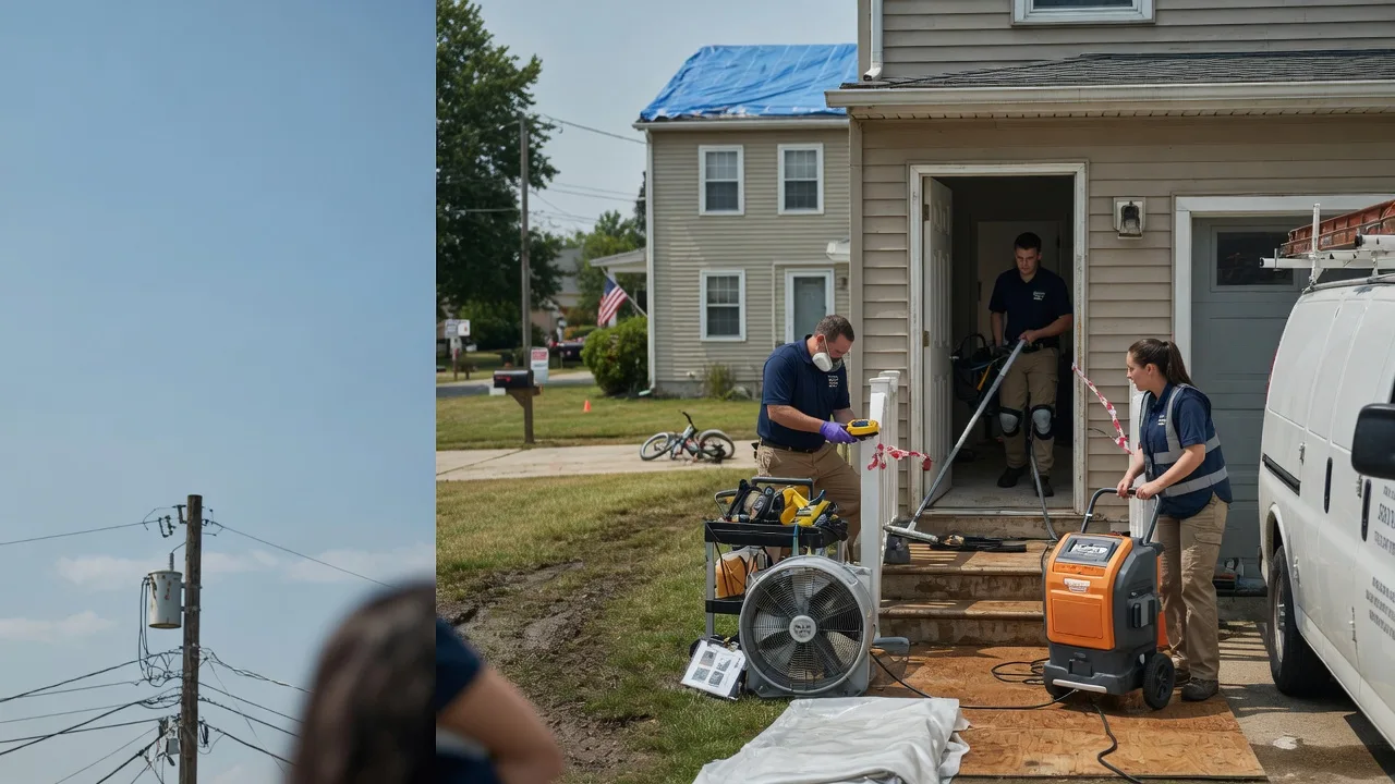 Water Damage Repair in Elkhart Lake, WI near me